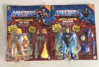 Motu Origins Battle Armor He - Man,  Skeletor Mattel Masters Of The Universe