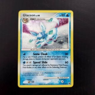 Glaceon 5/100 Majestic Dawn Holo Rare Pokemon Card - Lp