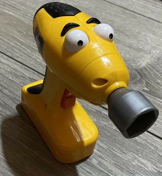 Toy State Caterpillar CAT Buildin ' Crew Motorized Hand Drill Great Shape 2