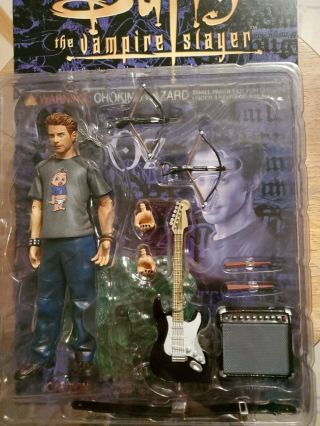 Vintage 2000 Buffy the Vampire Slayer OZ Figure Moore Action Collectibles 2
