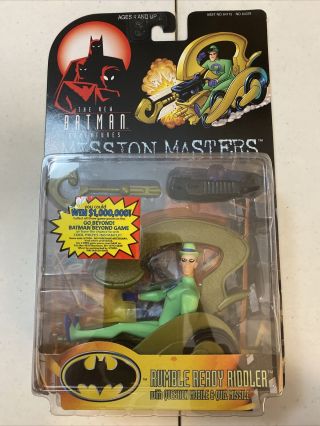 Hasbro The Batman Adventures Rumble Ready Riddler - Mission Masters - 2
