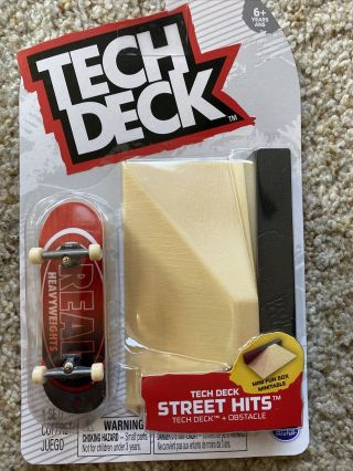 Tech Deck Street Hits Real Heavyweights Mini Fun Box Skate Fingerboard Obstacle