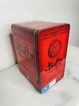 Buffy Complete Series DVD SET IN COLLECTABLE RED TIN W/BOOKLET 2