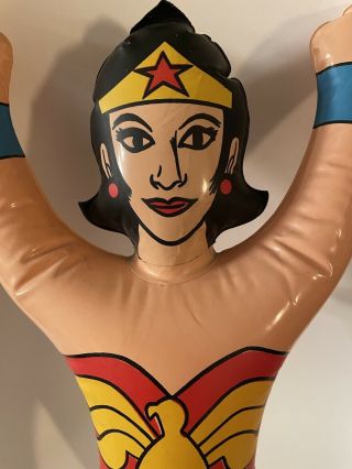 Unique Vintage Wonder Woman Inflatable Toy