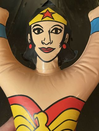 Unique Vintage Wonder woman Inflatable Toy 2