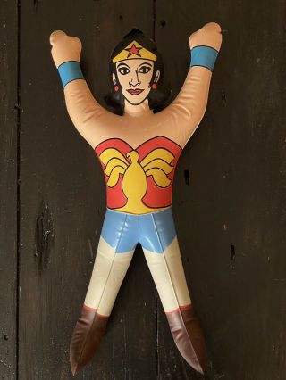 Unique Vintage Wonder woman Inflatable Toy 3