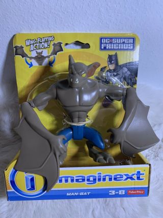 Fisher Price Imaginext Dc Friends Man - Bat Batman Villain Action Figure