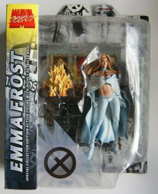 Marvel Select Emma Frost Action Figure (, Rare,  And Vhtf)