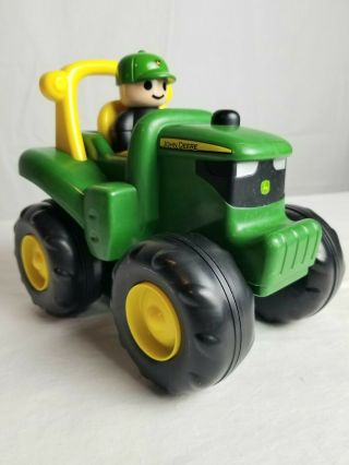 ERTL John Deere Chunky Farmer Tractor Farm Equipment Toddler Toys 2