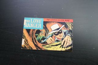 The Lone Ranger Rides Again Marx Gabriel " The Hidden Silver Mine " Comic Rare