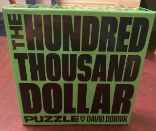 David Dobrik 100k Dollar Puzzle Open Box Never Solved Unredeemed I Gave Up