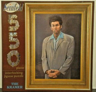 Vintage - Seinfeld - " The Kramer " - 500 Piece Jigsaw Puzzle - 1993 100 Complete