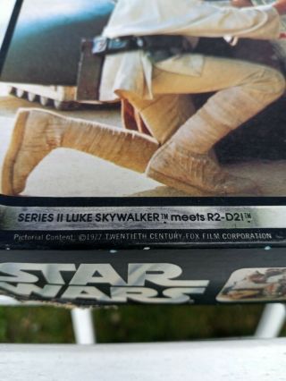 Rare Vintage Star Wars - 140 Piece Puzzle 1977 Luke Skywalker Meets R2 - D2. 3