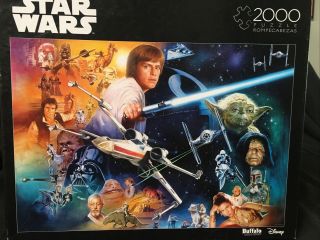 Star Wars - The Force Will Be With You - 2000 Piece Jigsaw Puzzle Buffalo Games