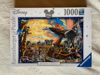 Ravensburger Disney Lion King Collectors 1000 P Puzzle Ravensburger