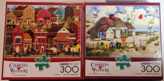 Charles Wysocki - Pack Of 2 - 300 Piece Jigsaw Puzzles