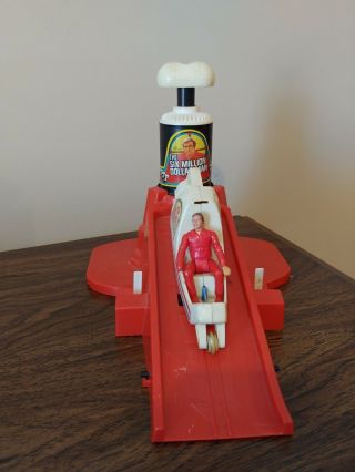 1973 Six Million Dollar Man Tower & Cycle Set - Turbo Tower Of Power