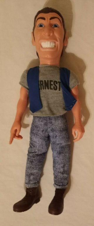 1989 Kenner Hey Vern It’s Ernest - 18 " Pull String Talking Doll Figure