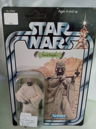 Hasbro Star Wars Saga Legends Biker Scout Action Figure with a Sand People 3