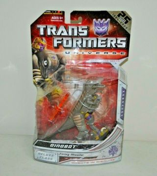 Transformers Universe Beast Wars Deluxe Class Dinobot 25th Anniversary 2008