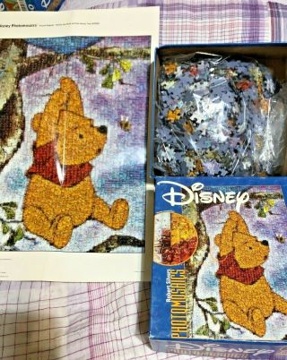 Detail - Winnie The Pooh And The Honey Tree Disney Photomosaics