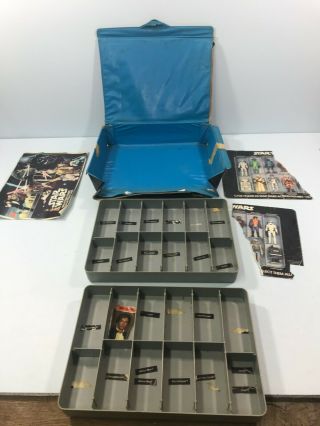 Vintage Star Wars Carrying Case Vinyl Action Figure Carry Case Kenner