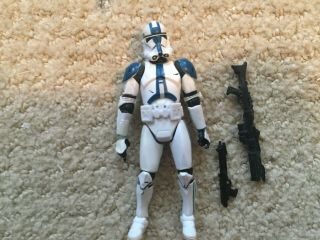 Hasbro Star Wars Clone Trooper 501st Legion Tac 3.  75 Action Figure