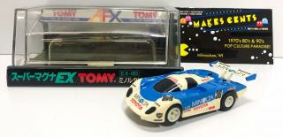 Vintage Tomy Afx G Plus Ex - 003 Toyota 36 Minolta Japan W/ Case