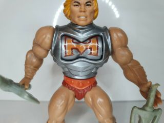Vintage Motu,  Masters Of The Universe,  Battle Armour He - Man,  Complete,  Taiwan 1981, 2