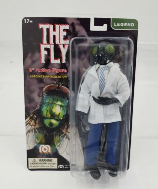 The Fly With Blue Tie Mego 8 " Action Figure Horror Legend 2020 Jeff Goldblum