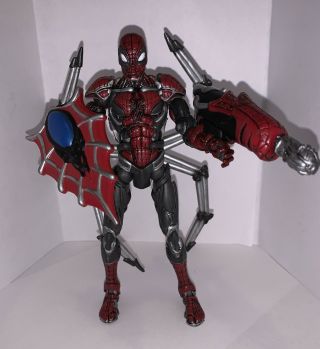 2004 Toybiz Marvel Legends Classics Cyber Spider - Man 6 " Mech Action Figure Rare