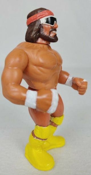 WWF Hasbro The Macho Man Randy Savage Series 1 Wrestling Figure 1990 WWE CUSTOM 3