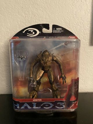 Mcfarlane Halo 3 Arbiter Figure Series 2 Minor Wear Read Disc