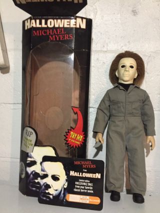 Halloween Michael Myers Rip 18 Inch Doll Spencers