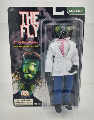The Fly With Red Tie Mego 8 " Action Figure Horror 2020 Jeff Goldblum
