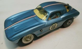 Vintage 1963 Corvette Split Window Coupe 1/24th Scale Slot Car Nr