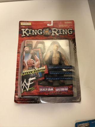 1999 JAKKS Pacific WWF WWE - Stone Cold - King of the Ring Wrestling Figure 3