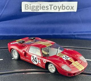 26 Of 29 1/32 Slot.  It Ford Gt40 Alan Mann Racing No.  24 Ref: Ca18a
