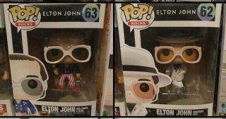 Funko Pop Elton John Set Of 2 S 62 & 63
