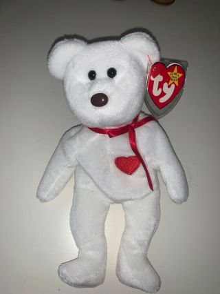 1993 Valentino Beanie Baby Multiple Errors: Brown Nose,  Pvc Pellets,  Yellow Star