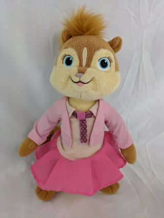Ty Beanie Baby Brittany Chipette 10 " Alvin And The Chipmunks 2013 Stuffed Animal