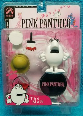 Pink Panther The Man No Paint Variant Figure Palisades Toys.  Rare