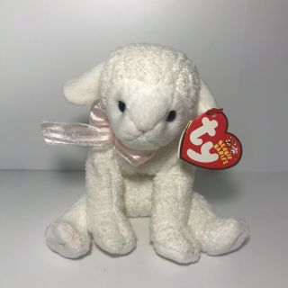Ty Beanie Baby Lullaby The White Lamb