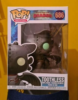 Funko Pop Movies - 686 - How To Train Your Dragon The Hidden World - Toothless