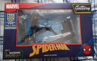 Marvel Gallery Spider - Man Black Costume Pvc Statue