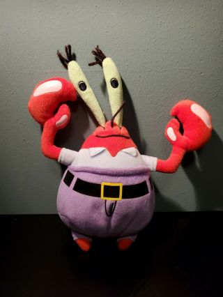 Ty Mr Krabs Crab - Spongebob Squarepants - 8’’ Beanie Babies