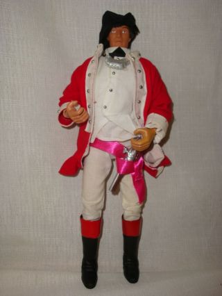 Soldier Of The World British Marine Officer Figure Doll 12 " Revolutionary War