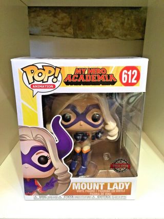 Mount Lady 6” Exclusive Limited Edition Funko Pop My Hero Academia Anime 621