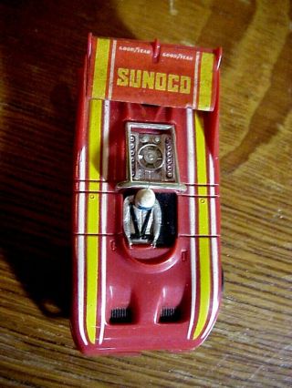 Aurora AFX VINTAGE Made in Singapore HO Scale Slot Car 4 SUNOCO Road Race Car 3