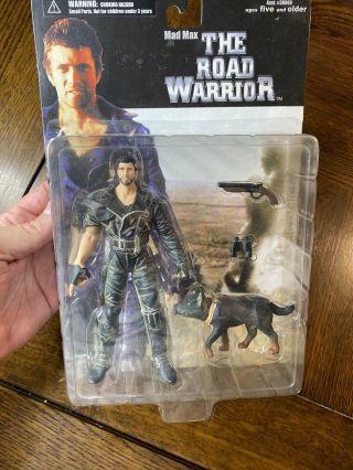 Mad Max The Road Warrior Movie W/ Dog 6 " Action Figure N2 Toys 2000 Nrfp